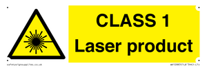 CLASS 1 Laser product